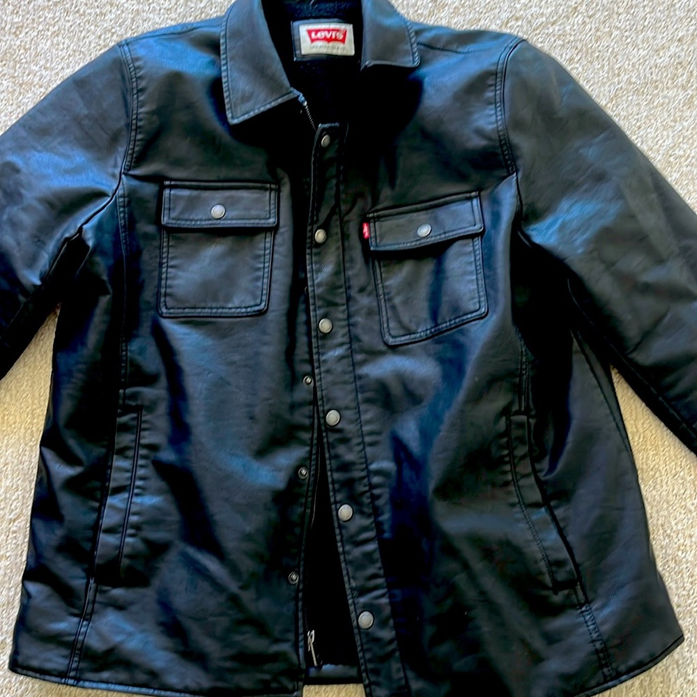 Levi’s Leather Coat